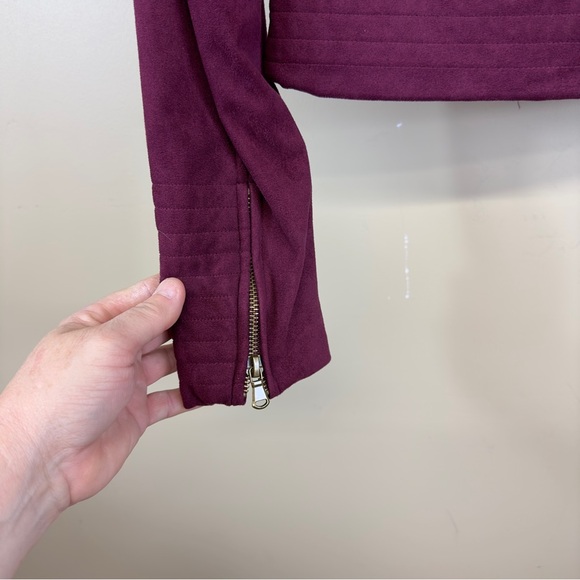 GB xsmall 15 p2p. 19” length zips purple great preowned condition - Picture 8 of 11